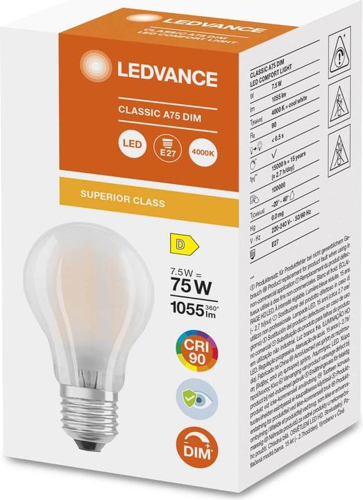 Image du produit Ledvance Lampe LED (E27, 1055 lm)
