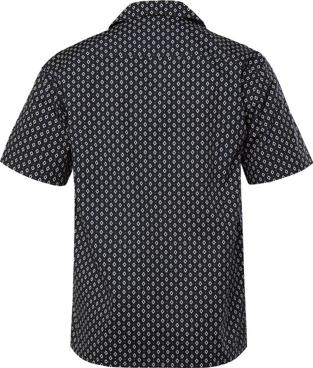 Actual product image JP1880 shirt, short sleeve, all-over print, Cuba collar, up to 8 XL (4XL)