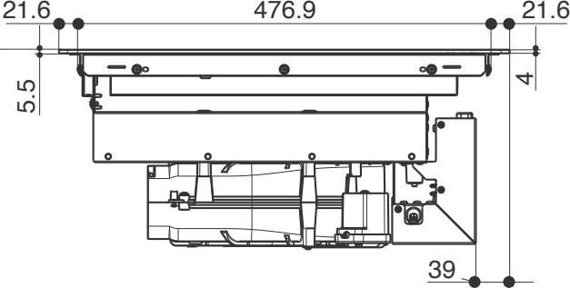 Actual product image GALILEO SMART BK A600 (60 cm, Induction hob)