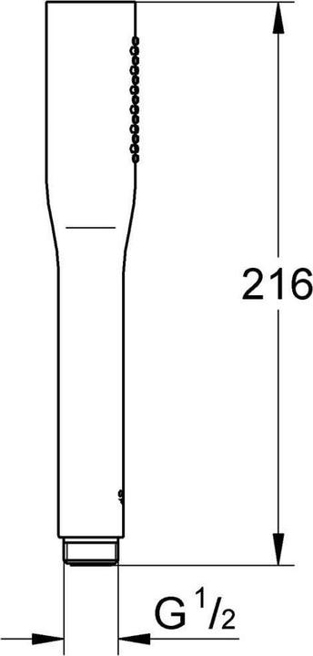 Image du produit Grohe Euphoria Cosmopolitan Stick (1 Type de jet, 9.40 l/min)