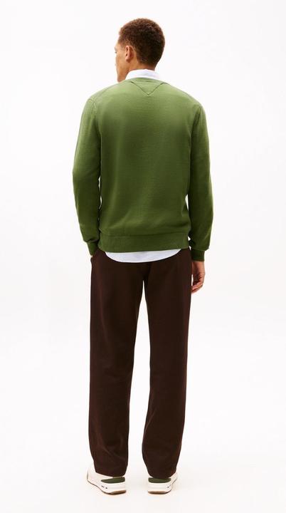 Produktbild Tommy Hilfiger Einfacher Baumwoll-Crewneck-Pullover (L)