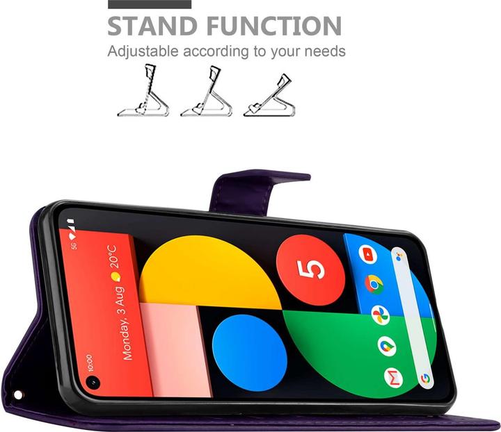 Actual product image Cadorabo Case for Alcatel 1S 2020 Flower Book (1S (2020))