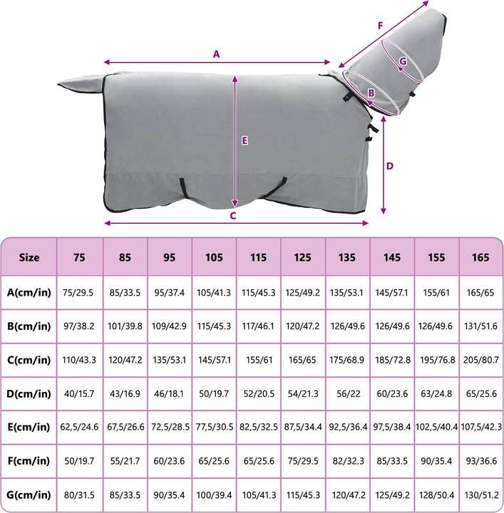 Immagine prodotto vidaXL Polyester-Decke (135 cm)