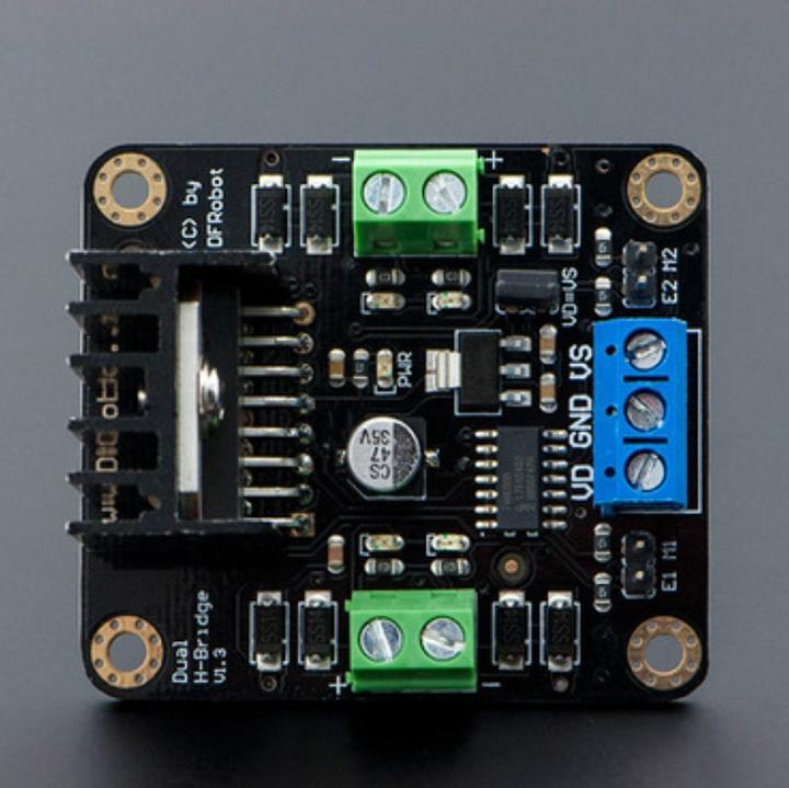 Produktbild DFRobot 2A Dual DC Motor Treiber L298N