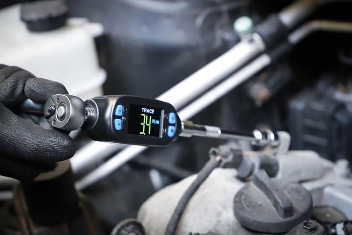 Actual product image BGS Digital Torque Adaptor 6.3 mm (1/4") 6 - 30 Nm (1/4", 6 - 30 Nm)