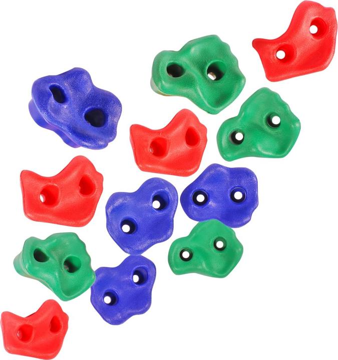 Image du produit Hudora Les prises d'escalade (Vert, Bleu, Rouge)