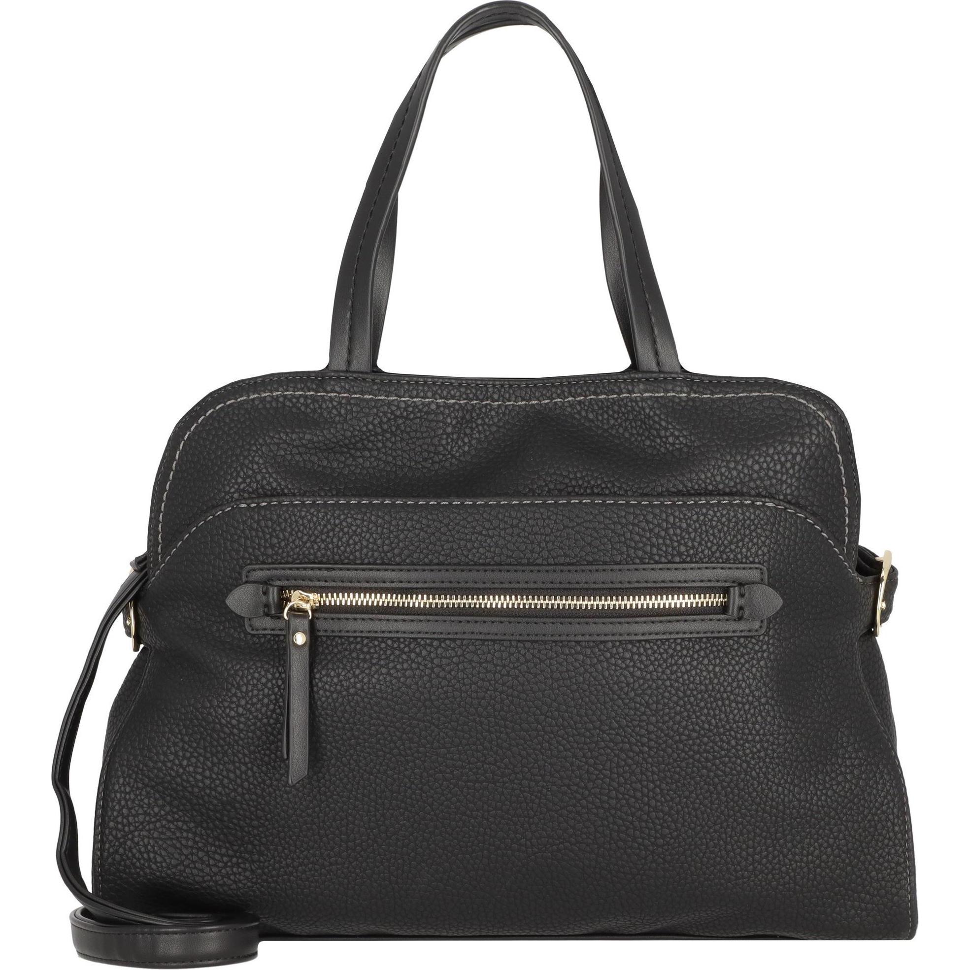 Gabor, Tasche, BEHEIM INTERN. FASHION Neomi, Zip tote bag L, black, Schwarz, (15 l)