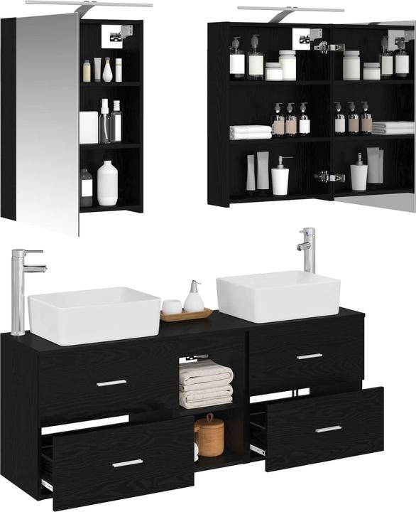 Produktbild vidaXL Badezimmer-Aufbewahrungsmöbel