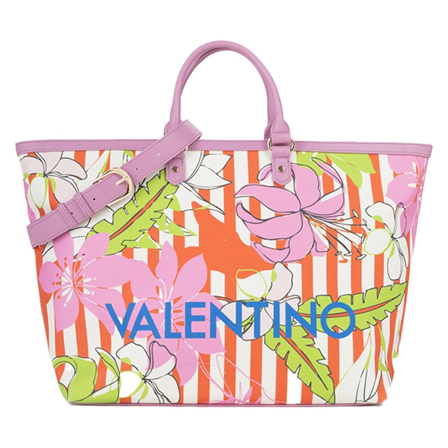 Valentino, Damen, Tasche, Kore Shopping Bag, Mehrfarbig, Rosa
