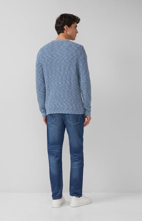 Produktbild s.Oliver Strickpullover Grobstrickpullover mit Crew Neck in Bi-Color-Optik (3XL)