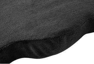 Produktbild Powerone Orthopädisches Kissen, druckfeste Kunststoffspitze, ergonomisch, schwarz, Memory-Schaum