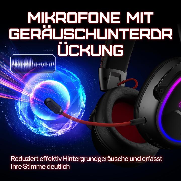 Actual product image OXS Storm G2 Wireless Gaming Headset 7.1 Virtual Surround Sound (Cable, Wireless)