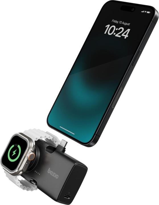 Energea PowerBank 3in1 Bazic Koda 5000mAh PD20W USB-C/Lightning black (5000 mAh, 20 W, 20 Wh)