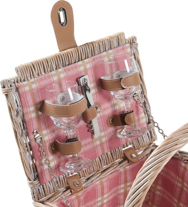 Actual product image Casa.Pro Picknickkorb Bucchianico für 2 Personen Komplettset