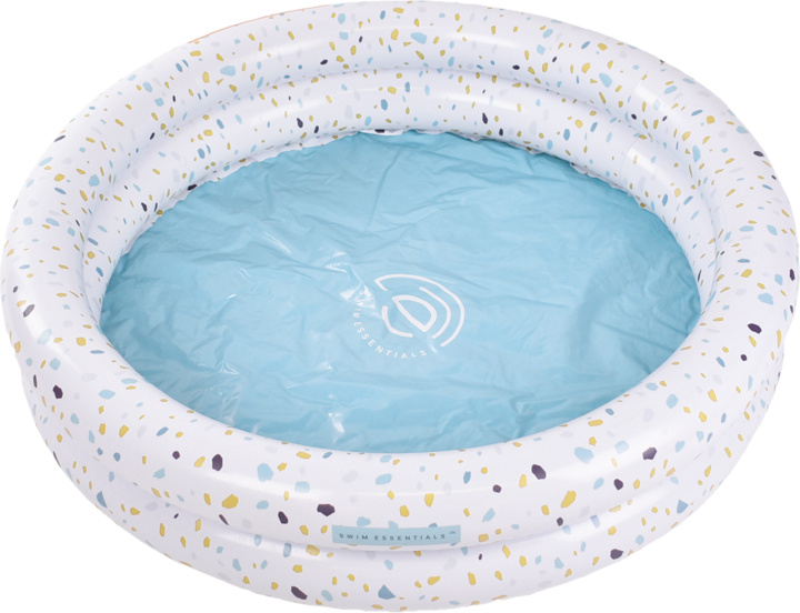 Swim Essentials Swimming Pool 100 Cm White Terrazzo