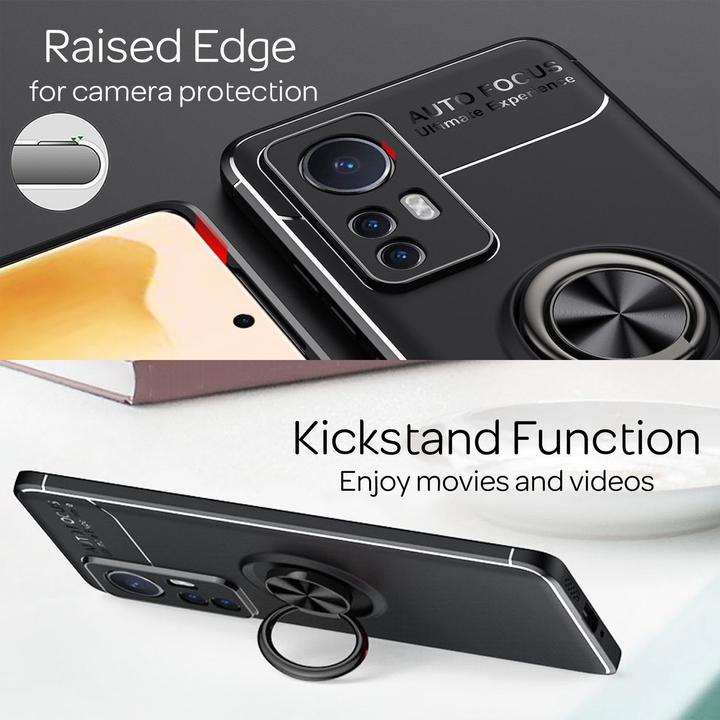 Produktbild Nalia Matte Ring Silikon Hülle (Xiaomi 12)