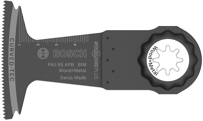 Produktbild Bosch Professional Zubehör PRO PAII 65 APB Blatt für Multifunktionswerkzeuge, 65 x 55 mm