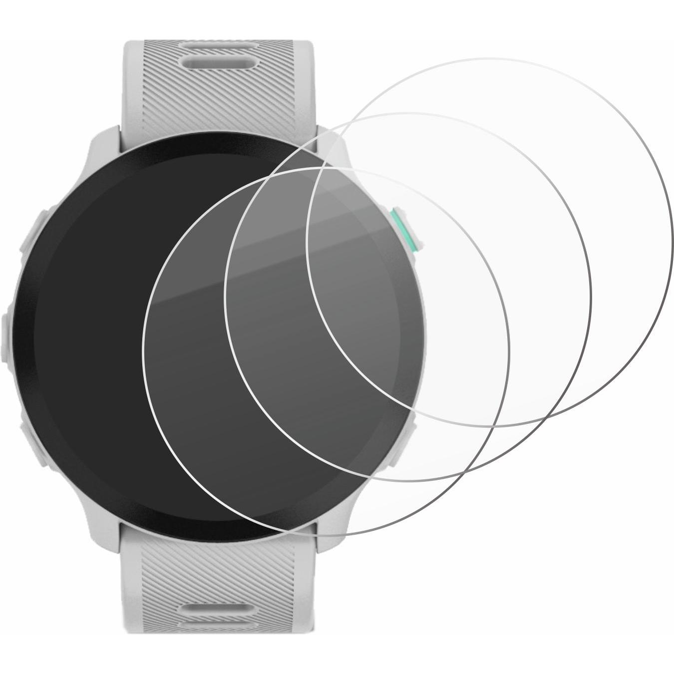 Thumbnail - Savvies Panzerglas Hartglas Displayschutz, Smartwatch Schutzfolie, Transparent