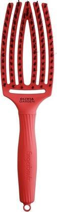 Produktbild Olivia Garden Finger Brush I'm Perfection Red Confidence szczotka do włosów Combo Medium Peach