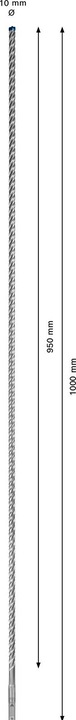 Actual product image Bosch Professional Zubehör SDS plus-7x (10 millimetres)