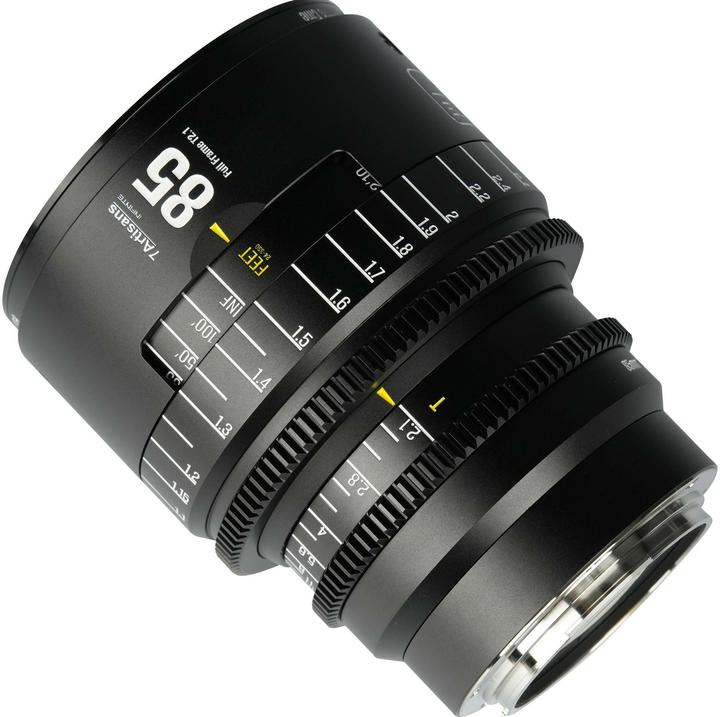 Immagine prodotto 7artisans 85T21B-EF INF 85mm T2.1 INFINTE EF Mount (Black) (Canon EF, Full frame)