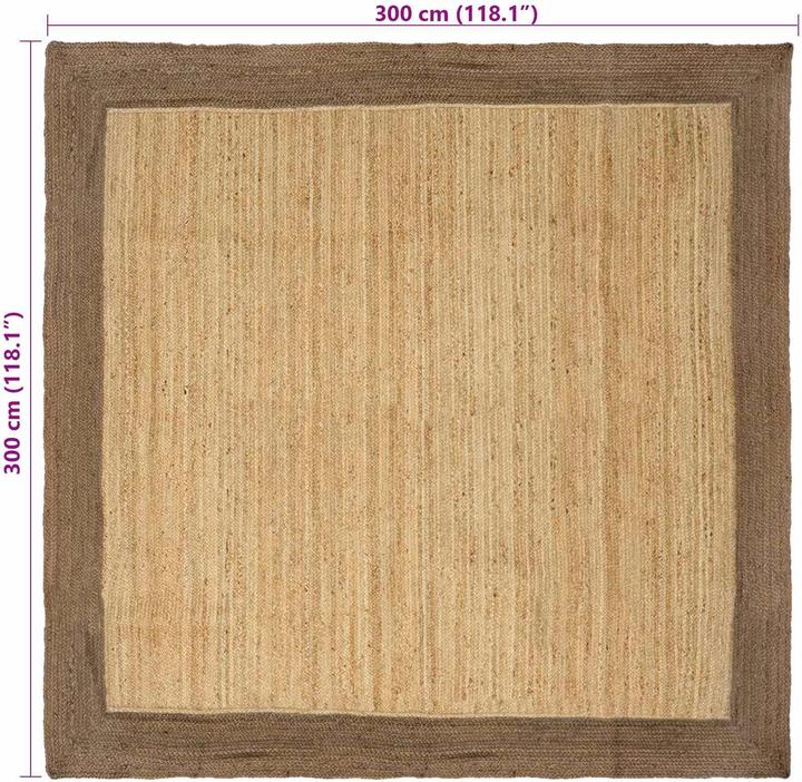 Produktbild vidaXL Moderner Teppich (300 x 300 cm)