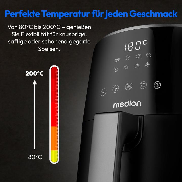 Produktbild Medion LIFE HeissluftFritteuse P40 L (MD13030)