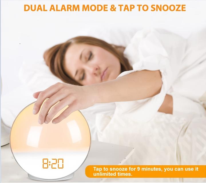 Produktbild PhoneLook Wake-up Light Digitaler Wecker mit LED Licht