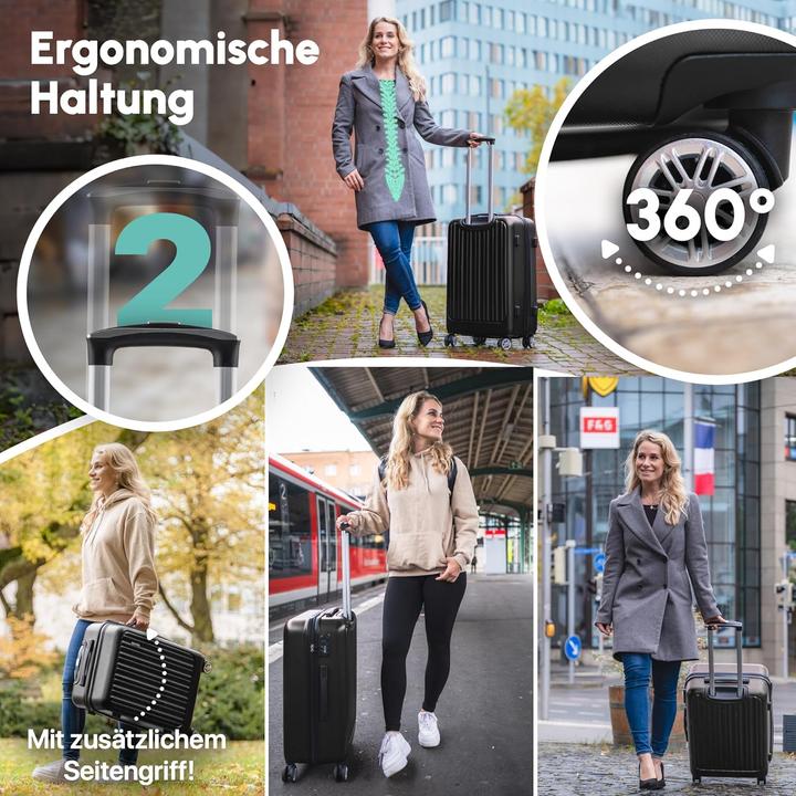 Produktbild Easy Move Handgepäck Hartschalenkoffer mit Zahlenschloss