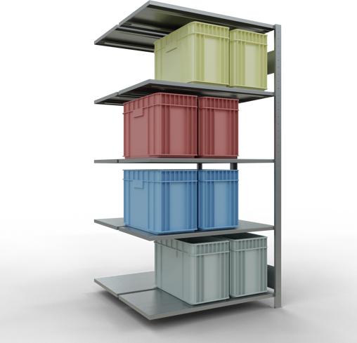 Immagine prodotto Schulte Lagertechnik Scaffale doppio MULTIplus150