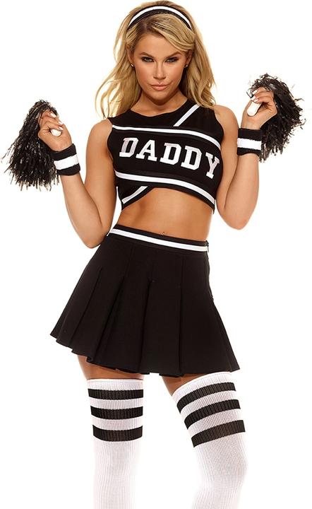 Produktbild Cottelli Collection Daddy's Girl Sexy Cheerleader Costume (M, L)