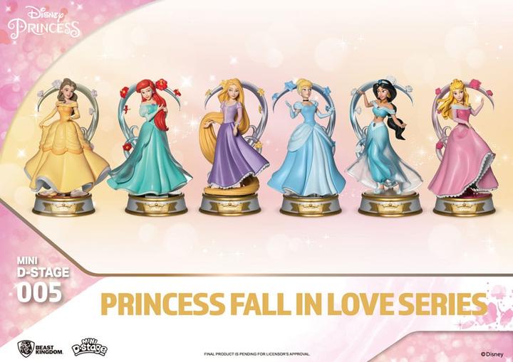 Immagine prodotto Beast Kingdom Disney Mini Diorama Statue di scena Principessa Innamorata Serie 12 cm Assortimento (6)