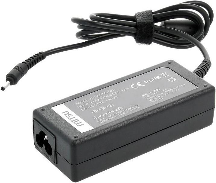 Immagine prodotto Mitsu caricabatterie per notebook 19v 3,42a 3,0x1,1 - acer (65 W)