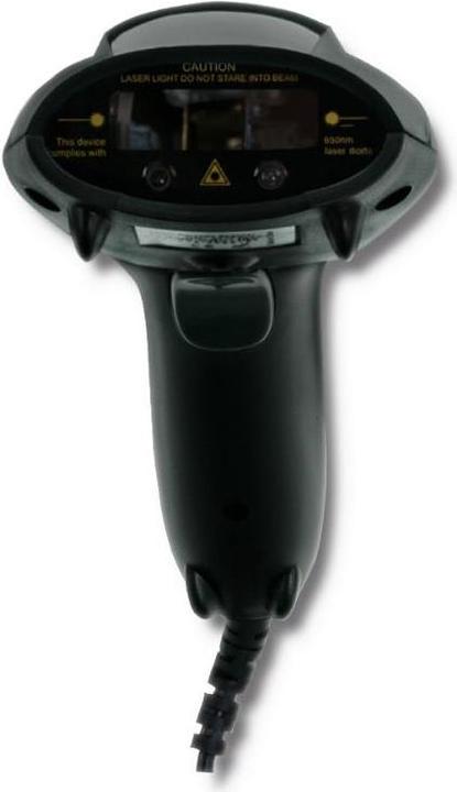 Produktbild Qoltec 50861 Wired Laser Barcode Scanner 1D (1D-Barcodes)