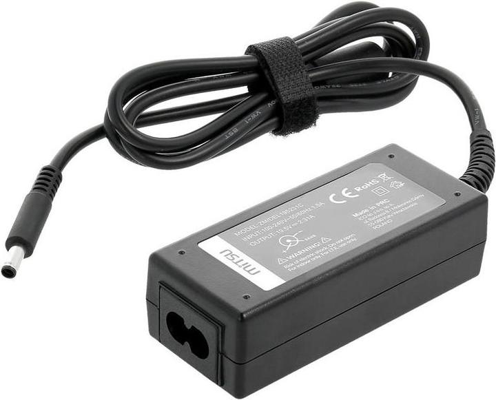 Actual product image Mitsu notebook charger 19.5v 2.31a 4.5x3.0 pin - dell (45 W)