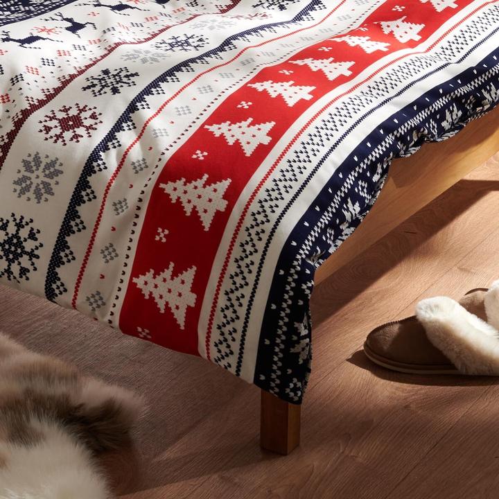 Produktbild Traumschlaf Norweger Hirsch (Bettwäsche Set, 135x200 cm + 80x80 cm)