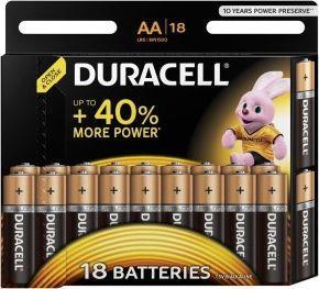Actual product image Duracell Alkaline battery AAA/LR03 18pcs - Battery (18 pcs., AAA)