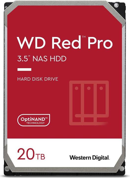 Image du produit WD Red Pro NAS Hard Drive WD201KFGX (20 To, 3.5")