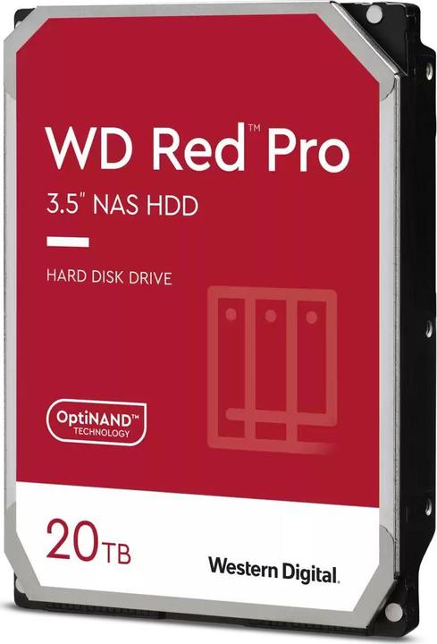 Image du produit WD Red Pro NAS Hard Drive WD201KFGX (20 To, 3.5")