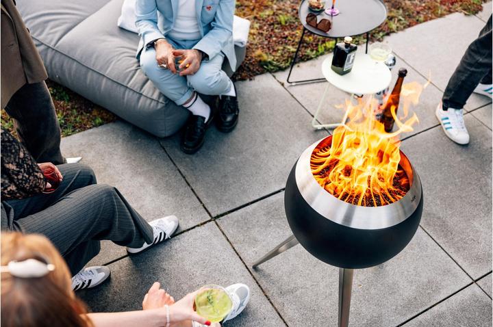 Image du produit Höfats MOON 45 Bol de feu avec pied haut (45 cm)