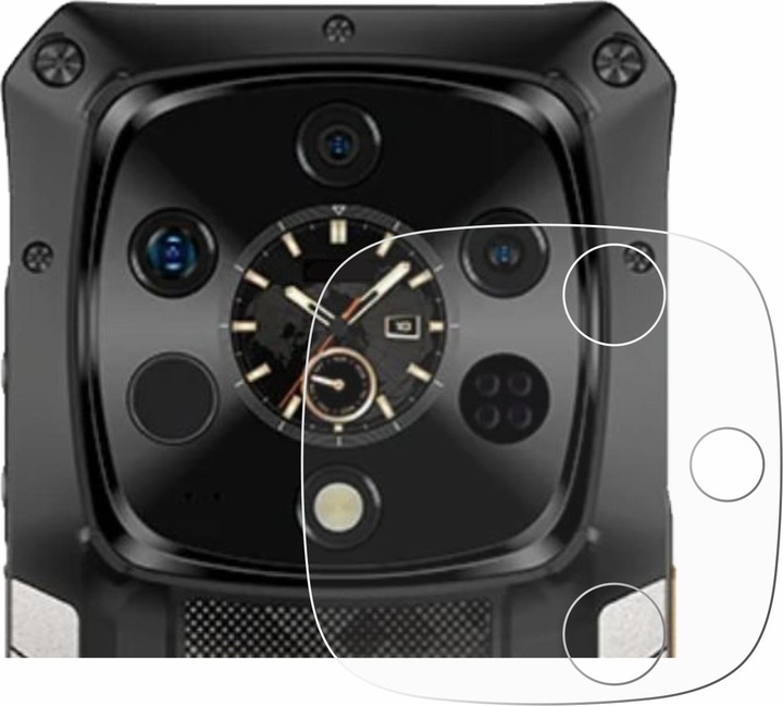 Actual product image upscreen Scratch Shield Protector (1 Piece, Ulefone Armor)