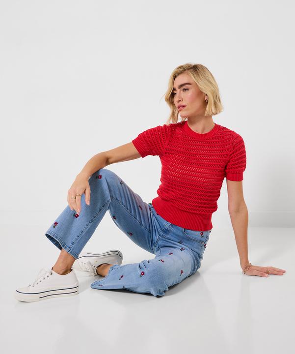 Produktbild Joe Browns Open Knit Short Sleeve Jumper (46)