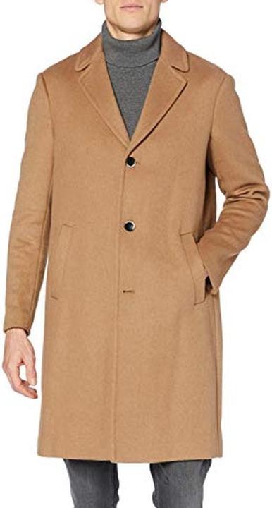 Image du produit Sisley Herenjas camel, effen kleur, ongevoerd, brede lappen, maxi-wereldzakken