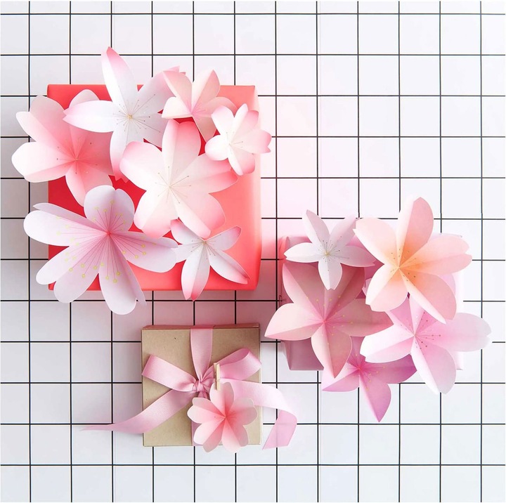 Actual product image Paper Poetry Paper flowers SAKURA