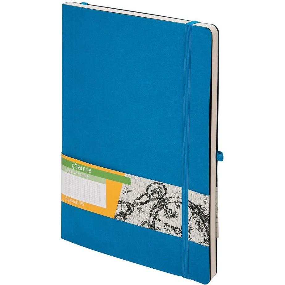 Agora, Quaderni + Bloc notes, " Notes Kratka Impression" (280525) (B5, Quadretti, Copertina morbida)