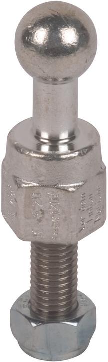 Actual product image Dehn KFP 20 M12 45 SN7078 Ball fixed point D 20mm straight w. threaded bolt and nut