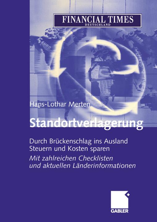 Produktbild Standortverlagerung (Deutsch, Hans-Lothar Merten, 2012)