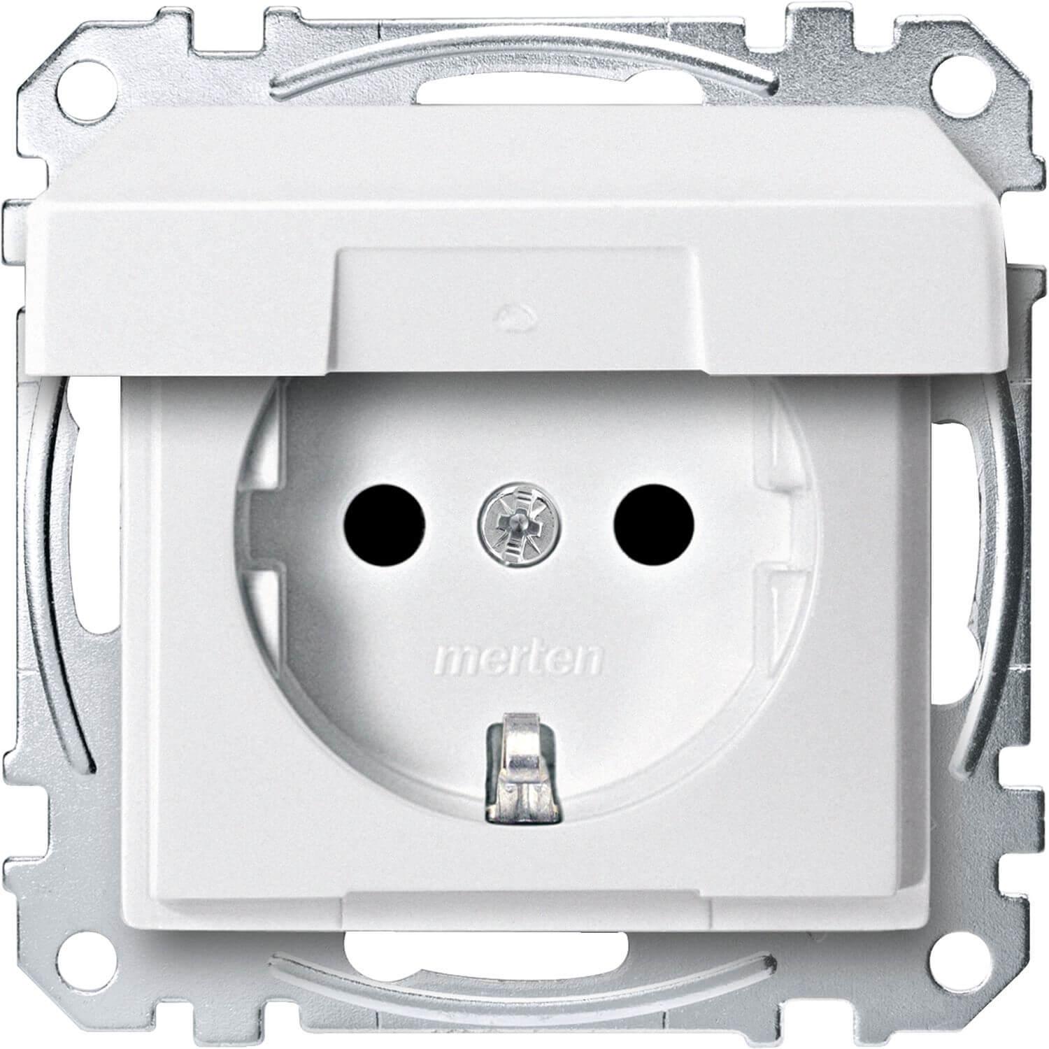 Merten, Steckdose, MEG2310-0419 Steckdose CEE 7/3 Weiss