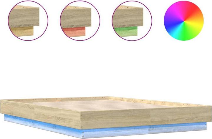 Actual product image vidaXL Bettgestell (135 x 190 cm)