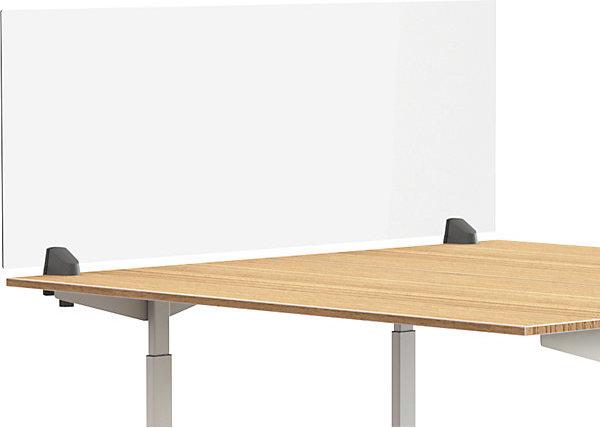 Produktbild smiT Tischtrennwand für Einzelarbeitsplatz